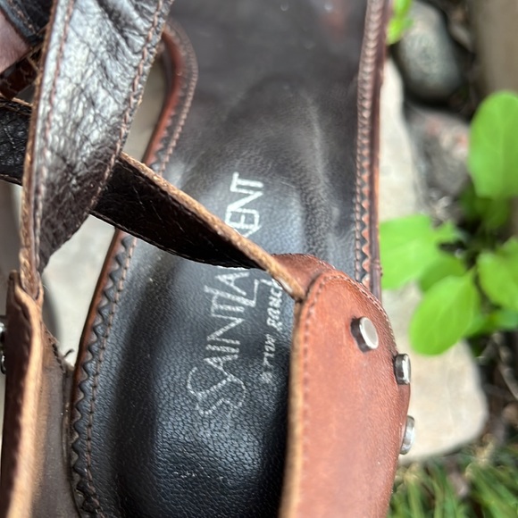 Yves Saint Laurent -Rive Gauche Wedges - Picture 9 of 15